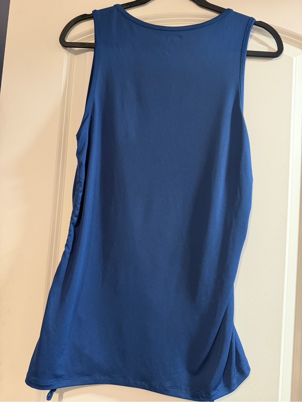 Reel Legends Navy Ruched Side-Tie Tank - Picture 4 of 4